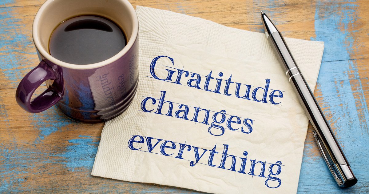 gratitude changes everything